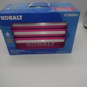 Kobalt Hot Pink Mini Toolbox Base / NIB